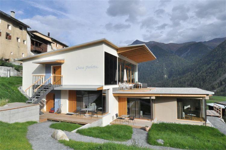 Chasa Paoletta Apartment Ramosch Exterior foto